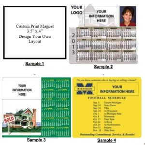 Custom Full Color Magnets - 3.5" x 4"