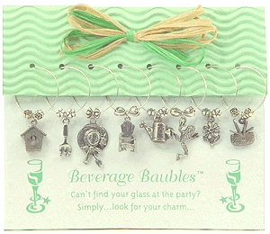 Beverage Baubles - Garden Silver