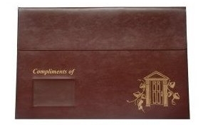 Naugahyde Legal Size Closing Document Envelope