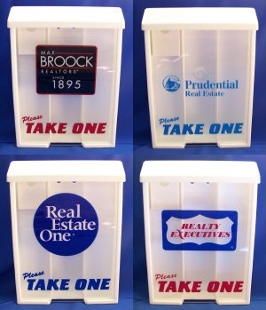 Outdoor Plexiglas Brochure Box with Custom Print Logo - Image 3