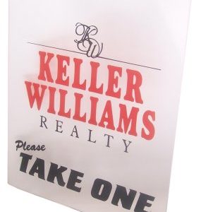 Outdoor Box Face Plate - Custom Print with Two Color Logo