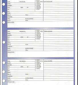 Large Lead Sheets – 8.5" x 11" (50 sheets)