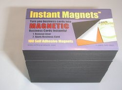 Instant Business Card Magnet - 100