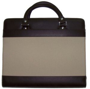 Large Leatherette Economy Zipper Handle Planner