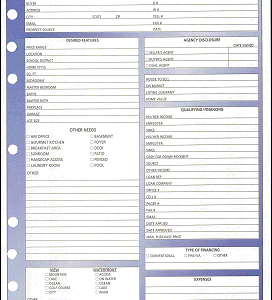 Standard Buyer Prospects – 5.5" x 8.5" (50 sheets)