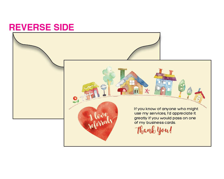 Referral Builder Envelopes - "I Love Referrals!" - Pack of 100